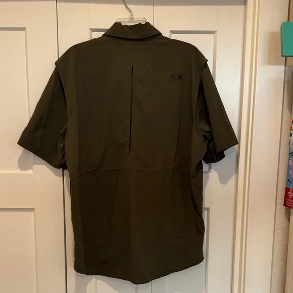 KUIU Men's Dark Green Casual Shirt - Picture 3 of 3